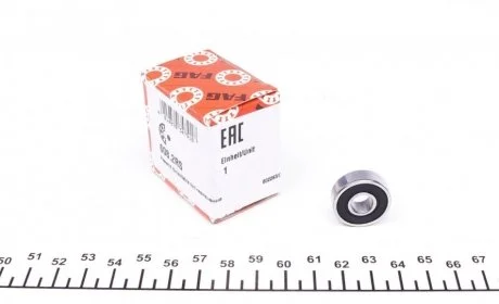 Підшипник (8x22x7) FAG 608-2RS