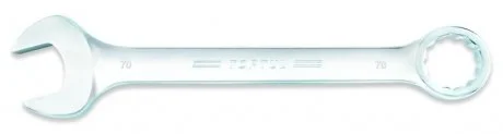 Ключ комбинований, прямий, : 65мм, довжина: 699 мм, кут: 15°, обробка: сатинний хром TOPTUL Toptul AAEB6565