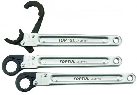 Раскрывающийся ключ с трещоткой 19мм TOPTUL Toptul AEAT1919