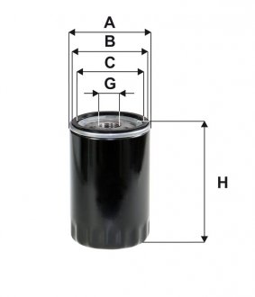 Фільтр масляний WL7102WIX WIX FILTERS WL7102