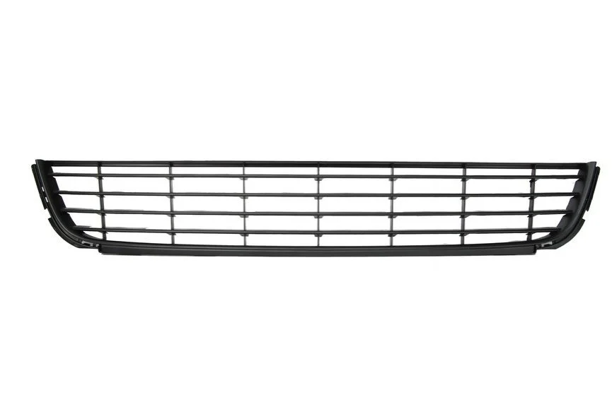 Решітка бампера передн (середн, чорн) VW GOLF VI 10.08-11.13 6502079534995P BLIC 6502-07-9534995P (фото 1)