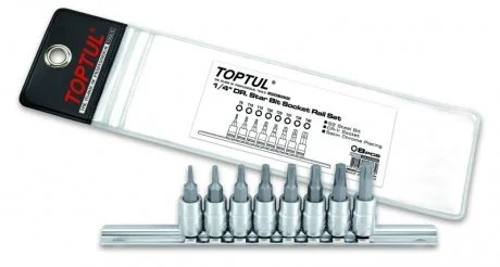 Насадка із бітами 1/4 TOPTUL Toptul GAAG0808