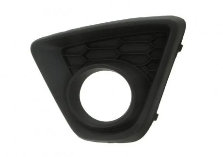 Решітка бампера передн Лів (з отвором для галогенних фар, чорний) MAZDA CX-5 KE 11.11-02.15 BLIC 6502-07-3495915P