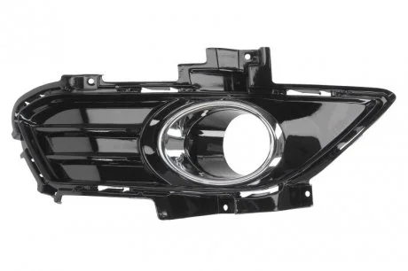 Решітка бампера передн Прав (з отвором для галогенних фар, хром/чорн глянець) FORD MONDEO V 09.14-04.18 BLIC 6502-07-2558996P