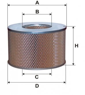 Фільтр повітря WA6505WIX WIX FILTERS WA6505