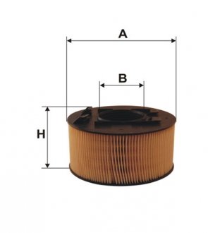 Фільтр повітря WA9486WIX WIX FILTERS WA9486