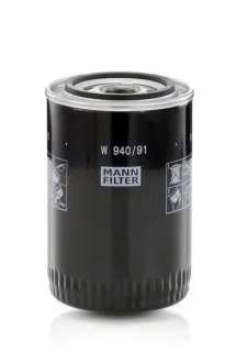 Фільтр масляний W 940/91 -FILTER MANN W940/91