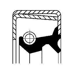 Сальник ступиці CO12011416B CORTECO 12011416B