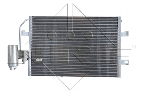Радиатор кондиционера (с осушителем) MB A-class (W168) 97-04 NRF 35527