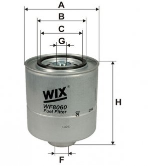 Фільтр палива WF8060WIX WIX FILTERS WF8060