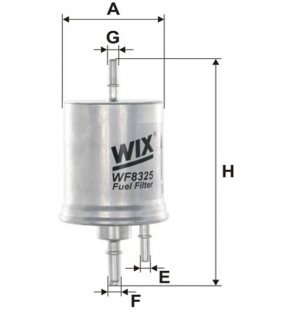 Фільтр палива WF8325WIX WIX FILTERS WF8325