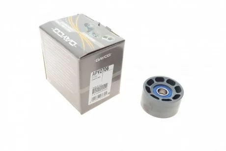 Ролик поліклинового ременя CLAAS ARES, ARION, AXION, CELTIS JOHN DEERE 7000, 8000 RENAULT CELTIS, ERGOS 4045-6081T DAYCO APV2706