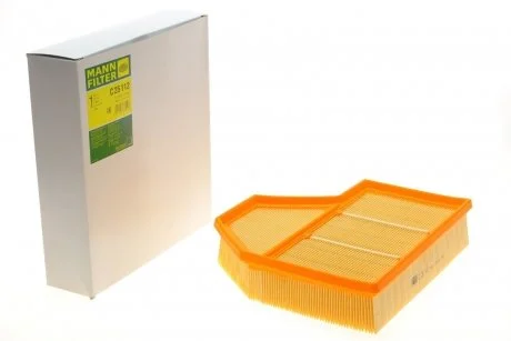 Фільтр повітряний BMW 5 M5 (E60/E61)/6 M6 (E63/E64) 5.0 S85 04-10 (треба додатк. С 25 111) MANN C 25 112