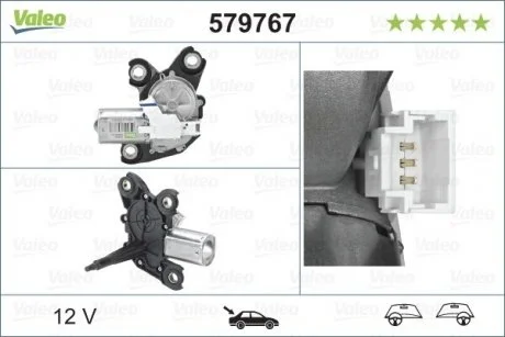 Мотор склоочисника VAL VALEO Valeo 579767