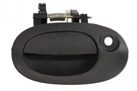 Ручка дверей задн (зовнішн, з отвором для замка, чорний) RENAULT KANGOO I 08.98-01.08 BLIC 6010-09-029417KP