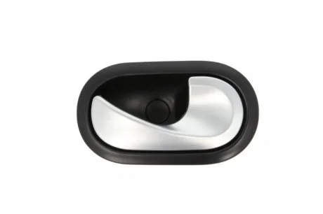 Ручка дверей задн/передн Прав (внутрішн, срібн/чорний) RENAULT TWINGO II 03.07-11.11 BLIC 6010-09-049408PP