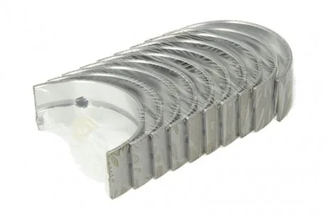 Вкладиші колінчастого валу (STD, комплект корінні підшипники) HYUNDAI GALLOPER I, H100 MITSUBISHI L 300 III, L200, L400, PAJERO CLASSIC, PAJERO I, PAJERO II, PAJERO III 2.5D 05.86- KS KOLBENSCHMIDT MS-1845A STD