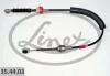 Трос кулисы Renault Kangoo 1.5dCi 97-(L) LINEX 35.44.03 (фото 1)