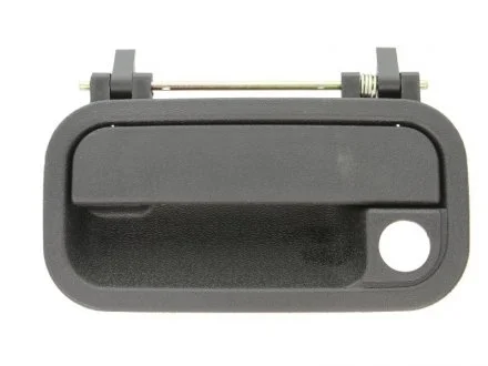 Ручка дверей передн Лів (зовнішн, з отвором для замка, чорний) OPEL ASTRA F, COMBO B, VECTRA A 04.88-07.97 BLIC 6010-04-020401P