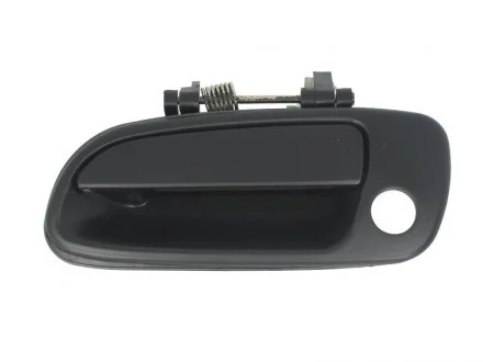 Ручка дверей передн Лів (зовнішн, з отвором для замка, чорний) TOYOTA CARINA E T19 04.92-09.97 BLIC 6010-19-017401P