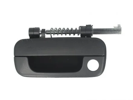 Ручка дверей задн/передн Лів (зовнішн, з отвором для замка, чорний) CITROEN BERLINGO PEUGEOT 406, PARTNER 11.95-10.08 BLIC 6010-21-015417P