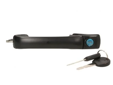 Ручка дверей передн Лів/Прав (з ключем, зовнішн, із замком, чорний) VW GOLF III, VENTO 01.91-04.99 BLIC 6010-01-015401P