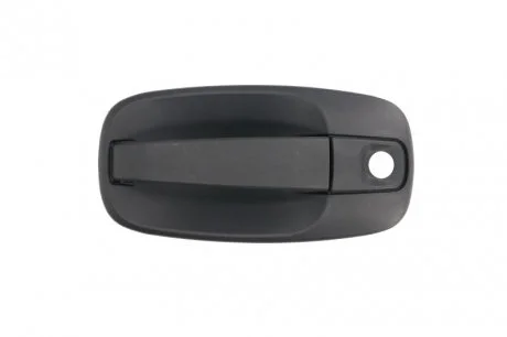 Ручка дверей передн Лів/Прав (зовнішн, з отвором для замка, чорний) NISSAN PRIMASTAR X83 OPEL VIVARO RENAULT TRAFIC II 03.01-01.16 BLIC 6010-09-041401P