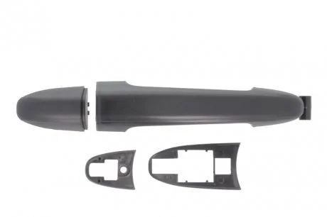 Ручка дверей задн Лів/Прав (зовнішн, чорний) MERCEDES SPRINTER 906 VW CRAFTER 2E 04.06-06.18 BLIC 6010-02-065410P