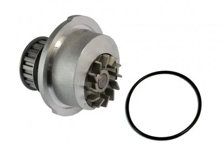 Насос охолоджуючої рідини, з ущільненням OPEL ASCONA B, ASCONA C, CORSA A, CORSA A TR, CORSA A/HATCHBACK, KADETT D, KADETT E, KADETT E COMBO, KADETT E/KOMBI, MANTA B 1.3 03.79-02.93 THERMOTEC D1X009TT