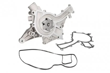 Насос охолоджуючої рідини, з ущільненням MERCEDES C (CL203), C T-MODEL (S202), C T-MODEL (S203), C (W202), C (W203), CLK (A208), CLK (A209), CLK (C208), CLK (C209), CLS (C219) 2.4-5.5 09.93- THERMOTEC D1M019TT