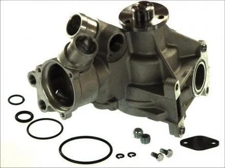 Насос охолоджуючої рідини, з ущільненням MERCEDES 124 (C124), 124 T-MODEL (S124), 124 (W124), C (W202), E (A124), E (C124), E T-MODEL (S124), E (W124), E (W210), M (W164) 2.8-3.6 10.92-12.11 THERMOTEC D1M029TT