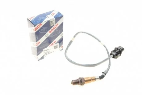 Лямбда-зонд (кількість дротів 5, 660мм) AUDI A3, A4 ALLROAD B8, A4 B8, A5, A6 C7, Q3, Q5, TT HYUNDAI TUCSON SEAT ALHAMBRA, LEON, LEON SC, LEON ST SKODA KAROQ, OCTAVIA III 0.8DH/1.6/2.0D 11.07- BOSCH 0 281 004 191