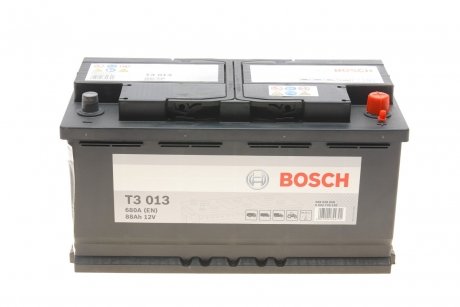 Аккумуляторная батарея 88Ah/680A (353x175x190/+R/B13) BOSCH 0 092 T30 130 (фото 1)