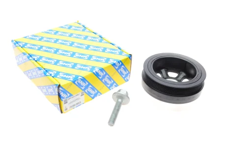Шків колінвалу MB C-class (W202)/E-class 2.0-5.0 (W210/W211) 97-07 (6PK) (з болтом) SNR NTN DPF351.00K1