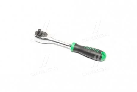 Тріскачка 3/8" 36 зубців (гумова ручка) TOPTUL Toptul CJBG1220