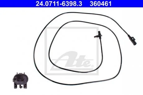 Датчик частоти обертання колеса ATE 24.0711-6398.3