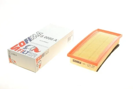 Фильтр воздушный Alfa Romeo 147/GT 1.6/1.8/2.0 JTS 01-10 SOFIMA S0080A