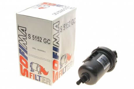 Корпус фільтра паливного Opel Astra H/Zafira B 1.9 CDTI 05-10 (OE line) SOFIMA S5152GC