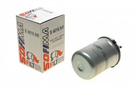 Фільтр паливний Skoda Fabia/Rapid/Roomster/ VW Fox/Polo 1.2-1.4 TDI 09- (OE line) SOFIMA S4016NR
