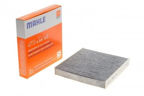 Фільтр салону Fiat Panda/500/500e 06- (вугільний) MAHLE / KNECHT LAK 922