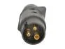 Електричний роз’єм (кількість контактів: 3, 24В) HELLA 8JA 002 263-031 (фото 2)