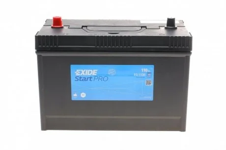 Аккумуляторная батарея 110Ah/950A (330x173x240/+L/B00) StartPro EXIDE EG110B