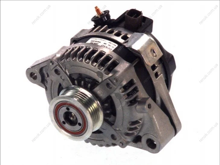 Генератор (14В, 130А, новий із заставою) TOYOTA AVENSIS, COROLLA, COROLLA VERSO 2.0D 01.02-03.09 DENSO DAN945 (фото 1)