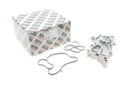 Насос охолоджуючої рідини, з ущільненням SEAT IBIZA IV, IBIZA IV SC, IBIZA IV ST, IBIZA V, MII SKODA CITIGO, FABIA III, FABIA III PRAKTIK VW ARTEON 1.0/1.0CNG/1.4H 08.11- HEPU P674