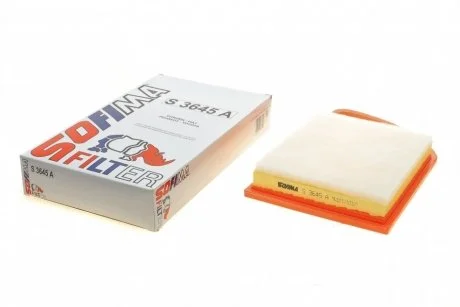 Фільтр повітряний Citroen Berlingo/Peugeot Partner 1.4-1.6HDI 03/10- SOFIMA S 3645 A