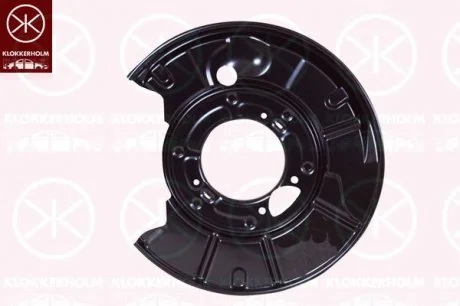 Відбивач, гальмівний диск KLOKKERHOLM 3517 878