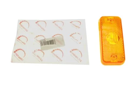 Ліхтар бічний (габарит) Fiat Ducato/Peugeot Boxer 06- (жовтий) (71749250/6303.A1) ROTWEISS RWS1226