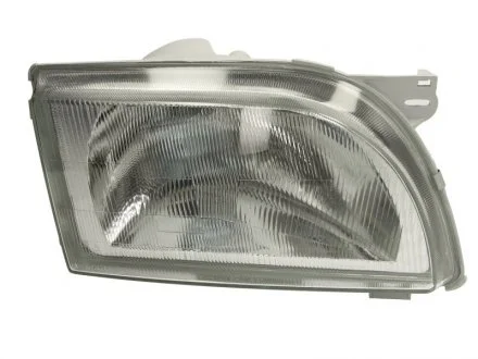 Фара прав. H4, ручн. регул. (стекло) 9/91-9/94 [] DEPO 431-1136R-LD-E