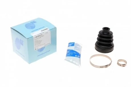 Пильник ШРКШ (зовнішній) Peugeot 107 05-14 (к-кт хомути і змазка) (19x58x91mm) BLUE PRINT ADT381111