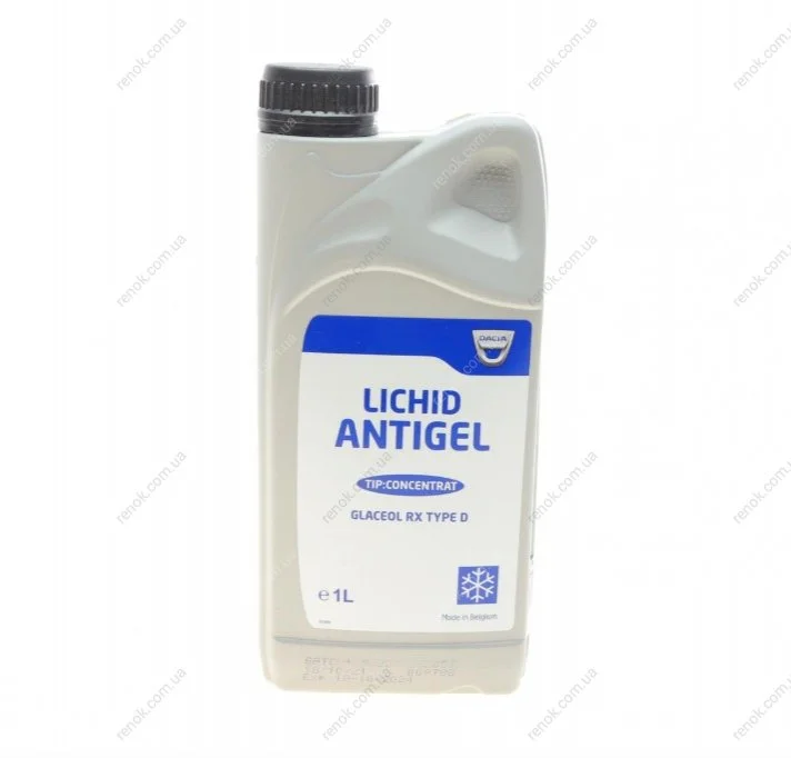 Антифриз Dacia (1L) (-80°C) Renault Glaceol RX Type D (концетрат) RENAULT 6001997196 (фото 1)